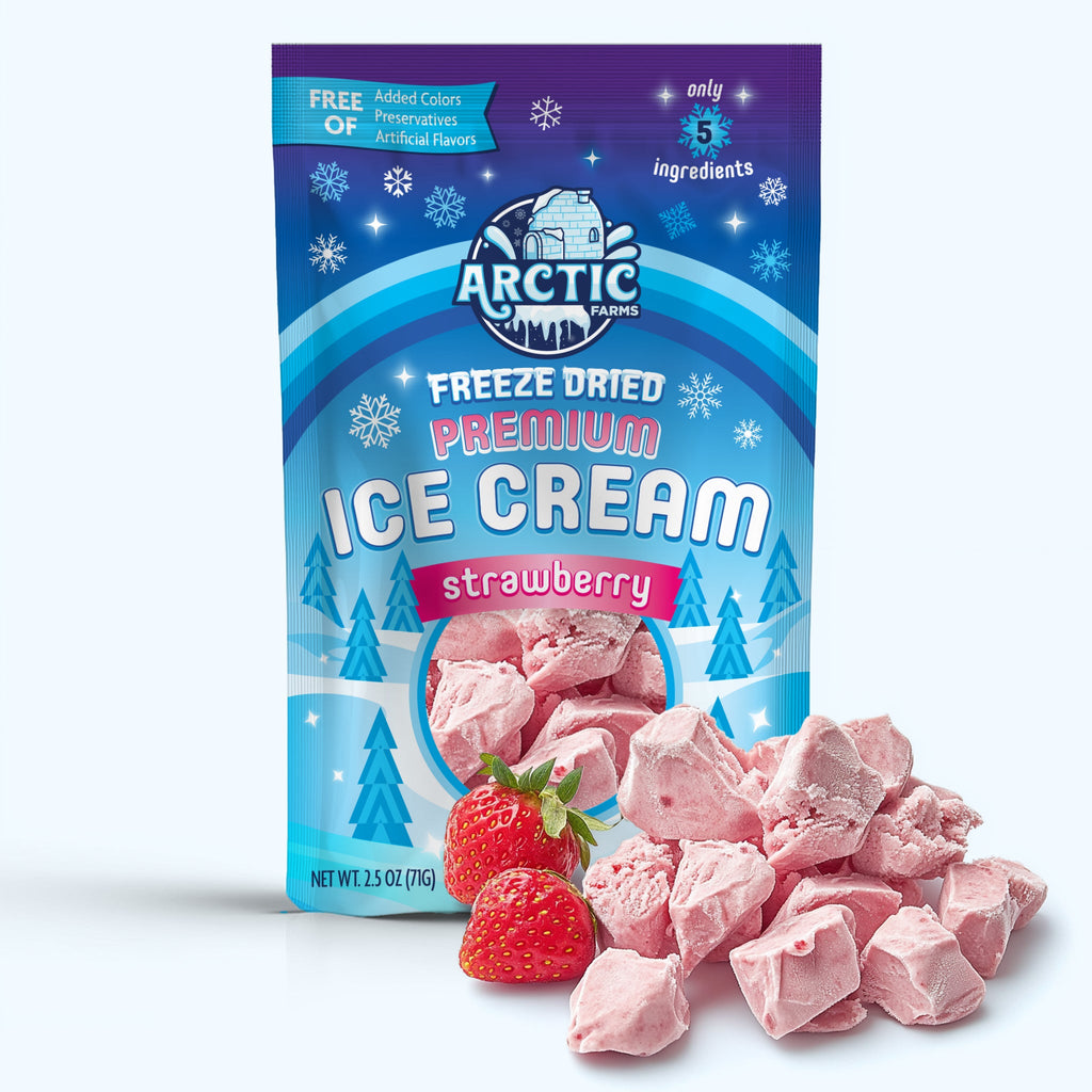 PREMIUM Freeze Dried Ice Cream * Only 5 Ingredients *