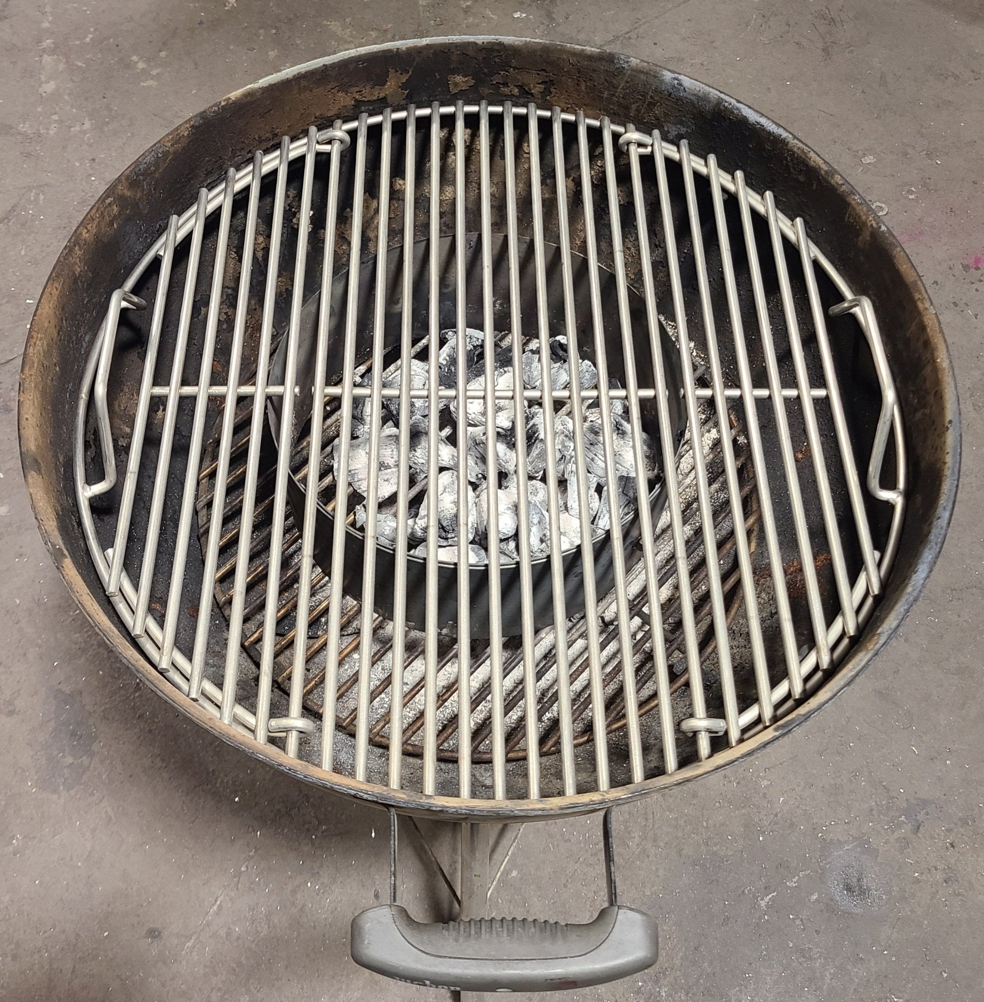 Super Heavy Duty Food Grate For 22" Kettle (0.275" Stainless Steel, heavier than 1/4")