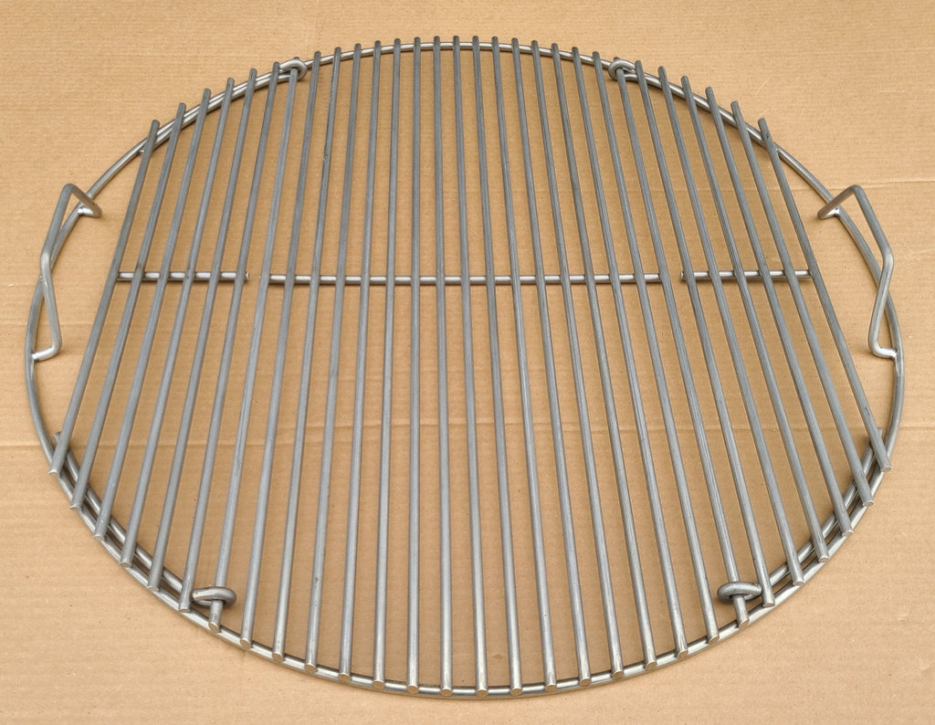 SUPER HEAVY DUTY FOOD GRATE FOR 26" KETTLE (0.275" STAINLESS STEEL, HEAVIER THAN 1/4")