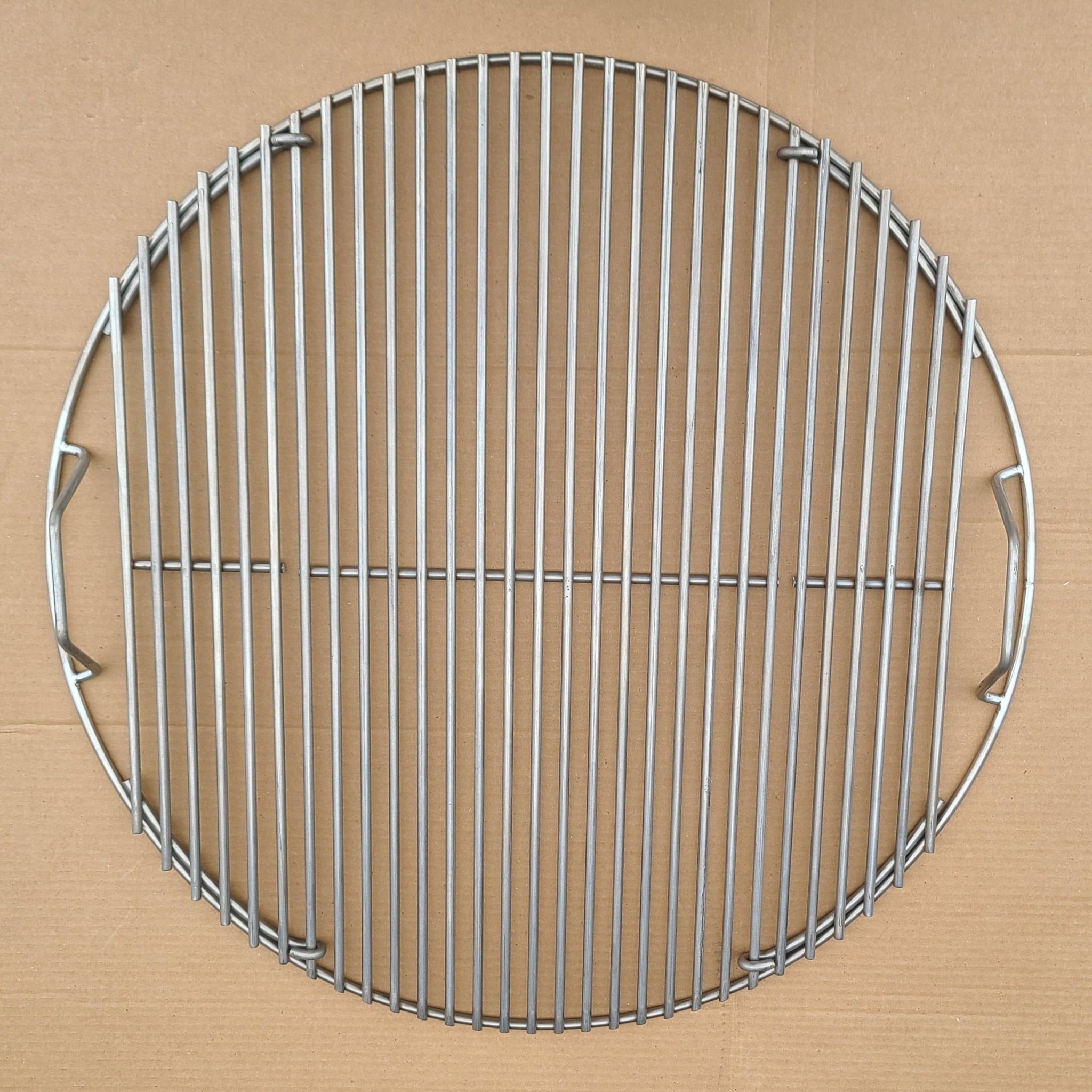 SUPER HEAVY DUTY FOOD GRATE FOR 26" KETTLE (0.275" STAINLESS STEEL, HEAVIER THAN 1/4")