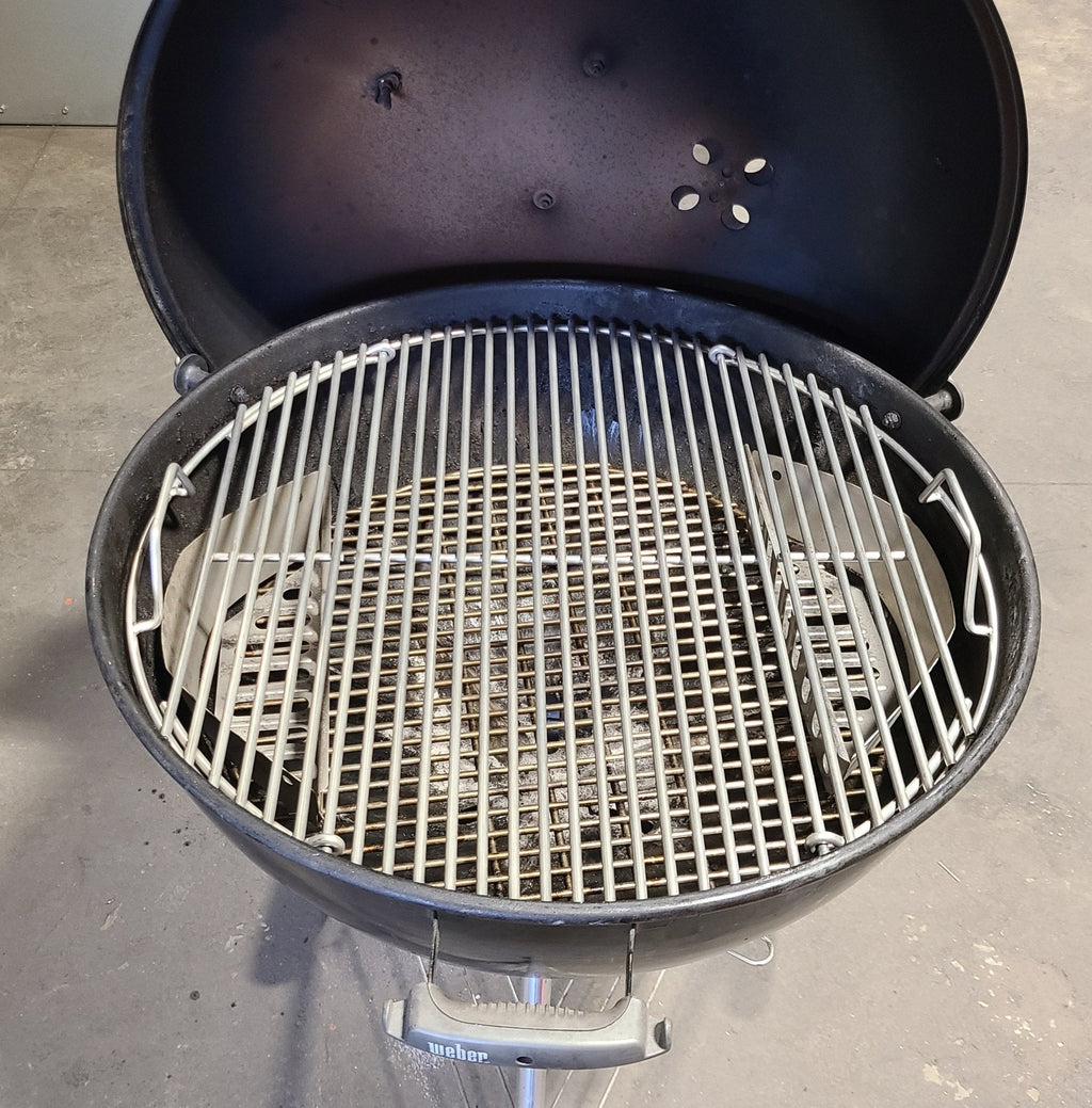 SUPER HEAVY DUTY FOOD GRATE FOR 26" KETTLE (0.275" STAINLESS STEEL, HEAVIER THAN 1/4")