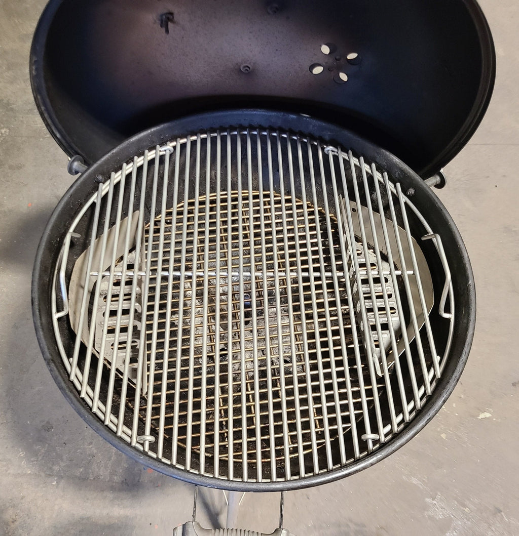 SUPER HEAVY DUTY FOOD GRATE FOR 26" KETTLE (0.275" STAINLESS STEEL, HEAVIER THAN 1/4")