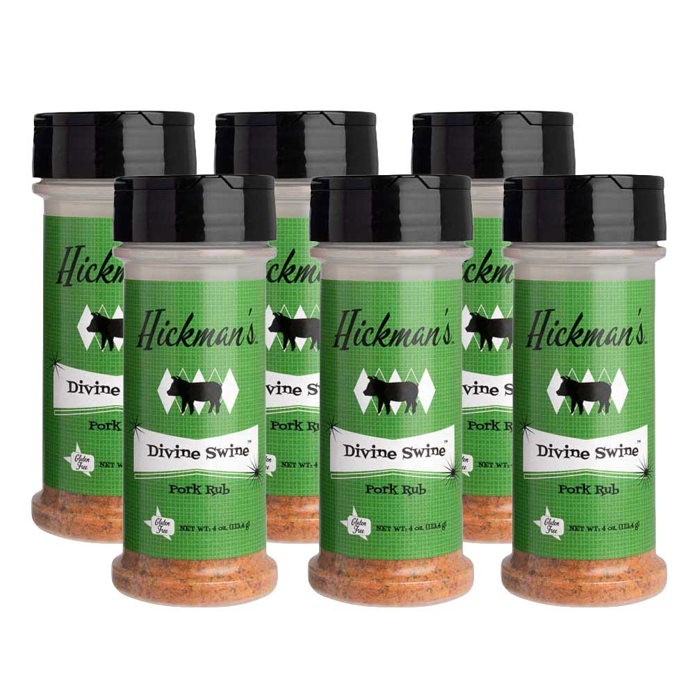 Hickman’s Divine Swine Pork Rub | Pack of 6