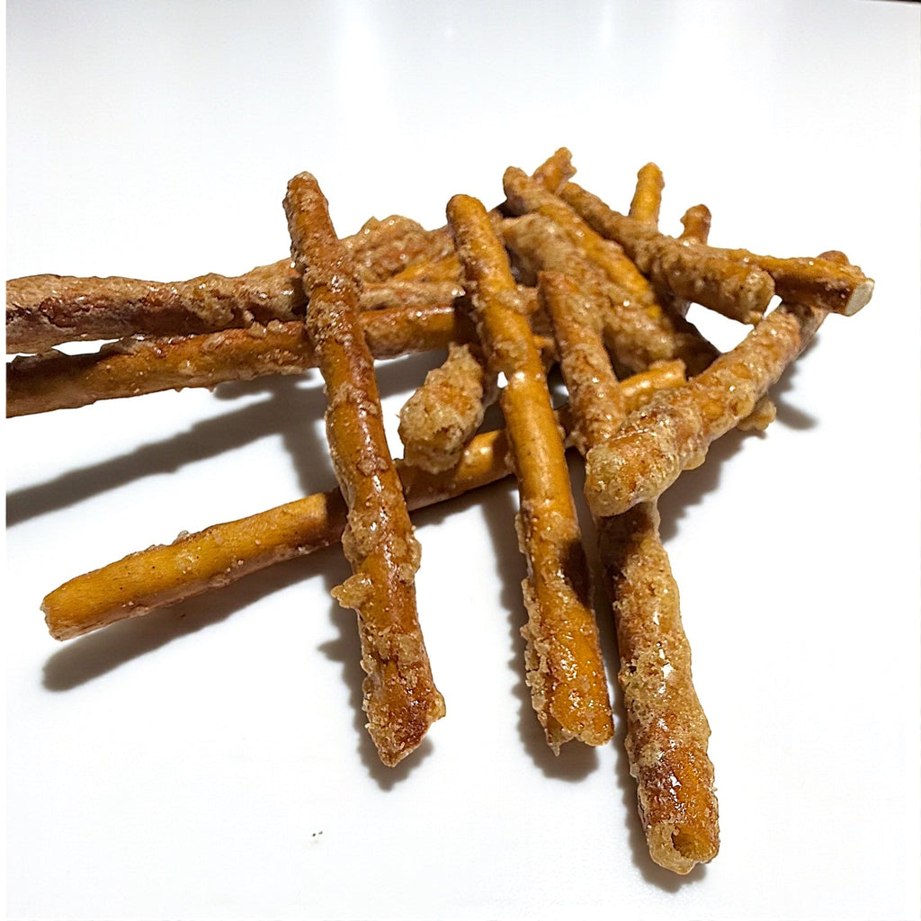 Whiskey Stix Pretzels with a Kick