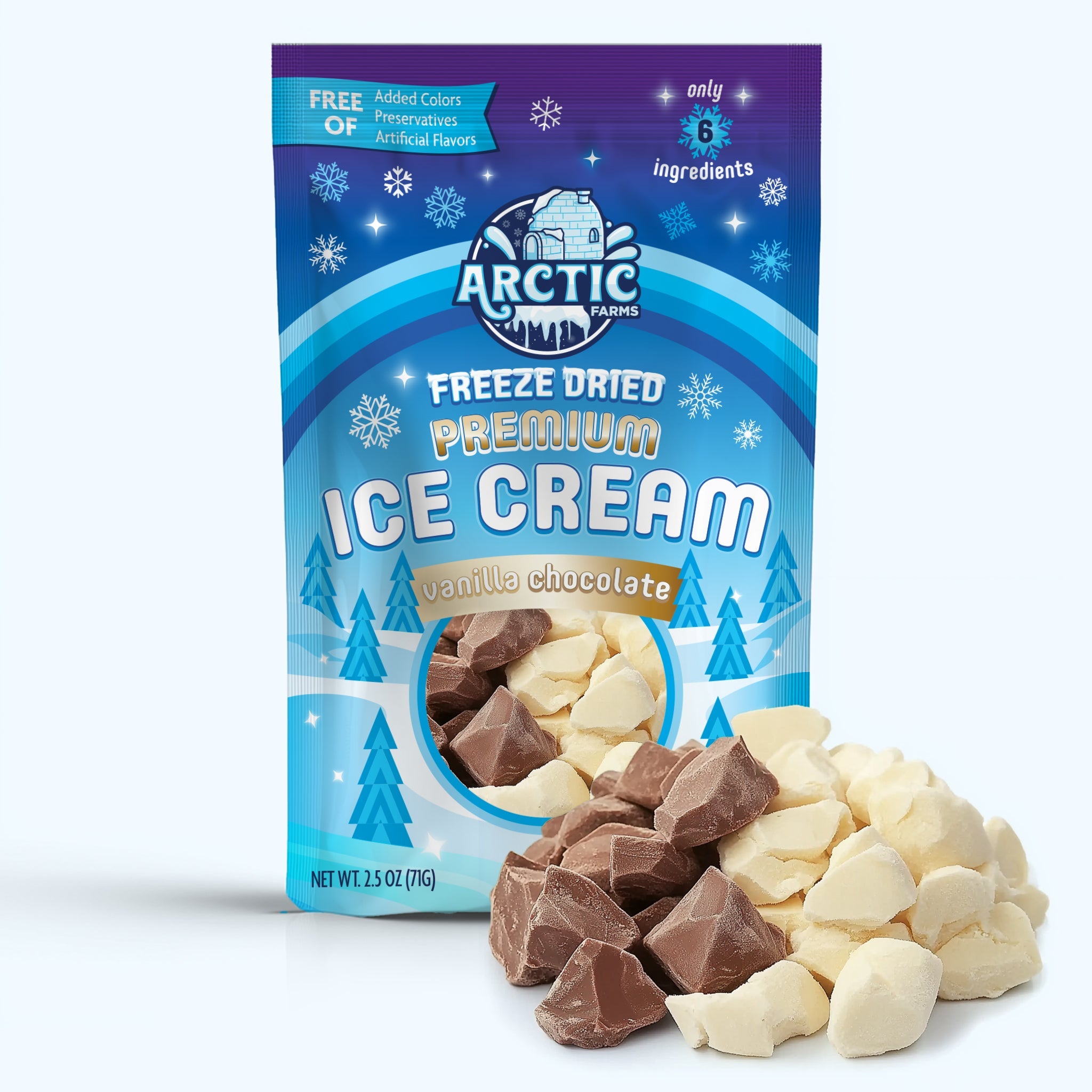 PREMIUM Freeze Dried Ice Cream * Only 5 Ingredients *