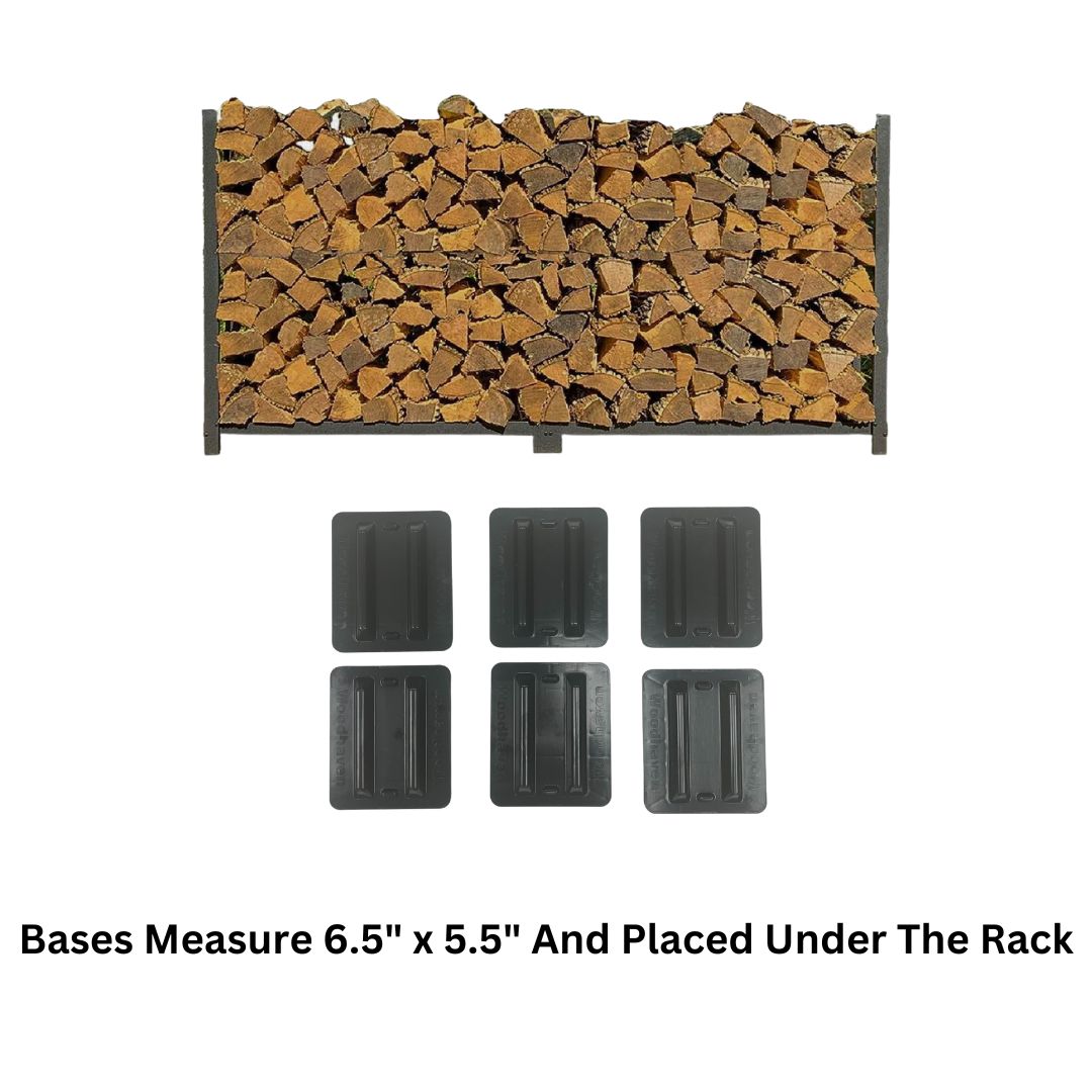 The Woodhaven 10ft Firewood Rack