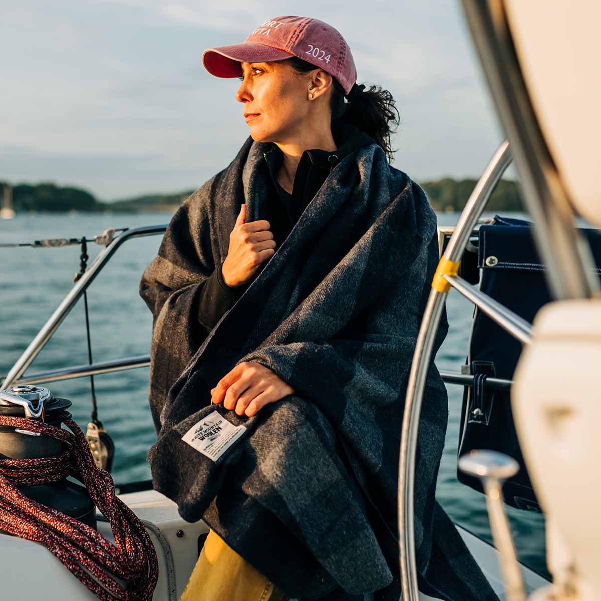 Wool Lodge Blanket - White Mountain Woolen